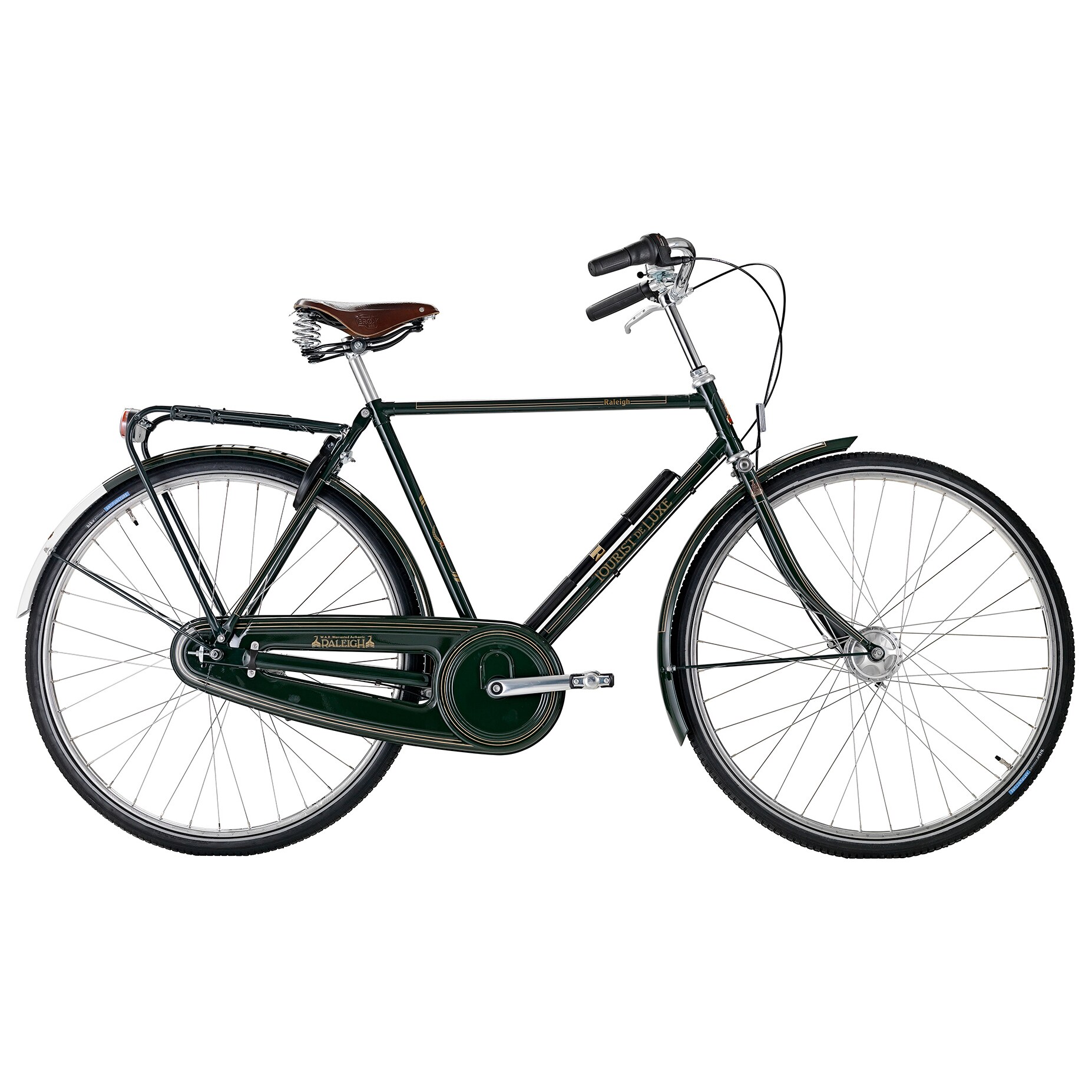 Raleigh Tourist De Luxe Herre 7 Gear Grøn