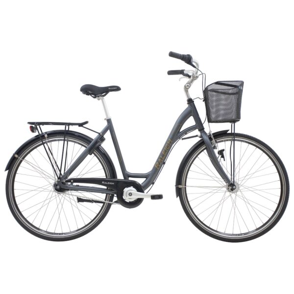 Raleigh Shopping Alu Dame 7 Gear Mat Grå