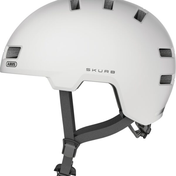Abus Skurb Pearl White