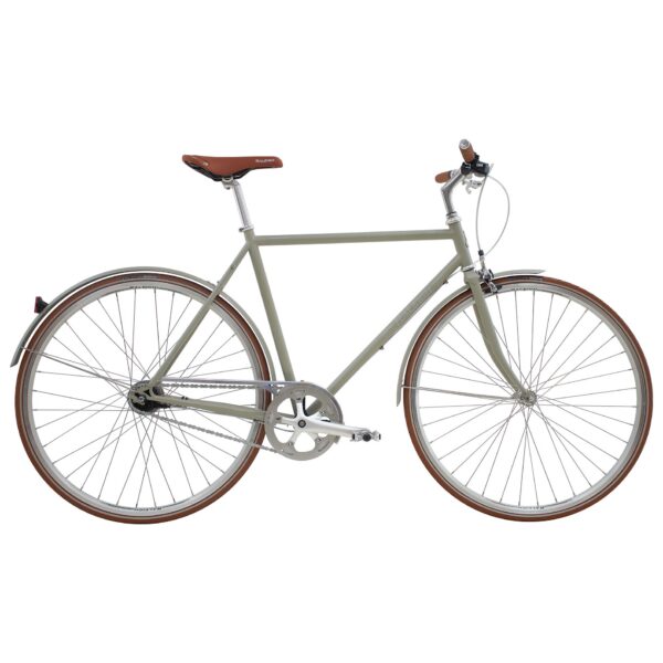 Raleigh Kent Herre Matt Grå 7 indvendige shimano Gear – city bike