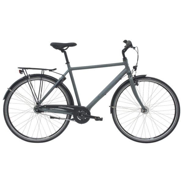 Centurion Challenger Herrecykel 7 Gear Mat Sølv Blå Citybike