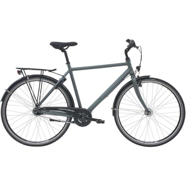 Centurion Challenger Herrecykel 7 Gear Mat Sølv Blå Citybike