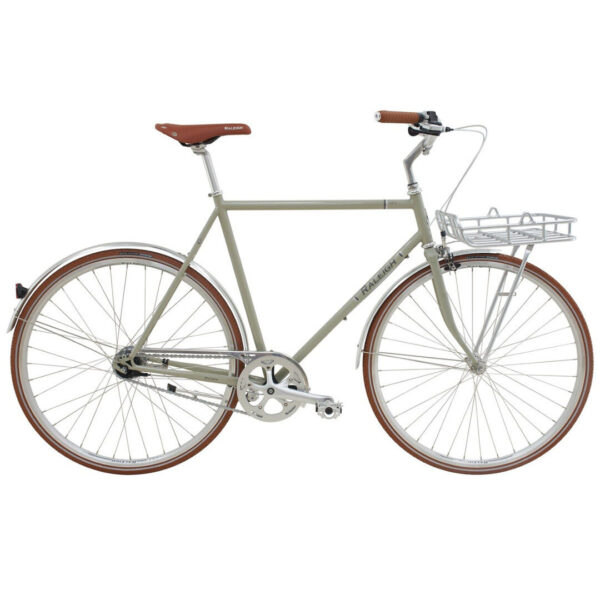 Raleigh Yate Cargo Herre 7 Gear Blank Lys Grå