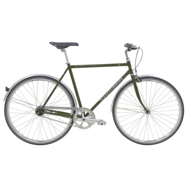 Centurion Helium Herre 56 cm – 7 Gear Nexus – Fodbremse – Blank Grøn