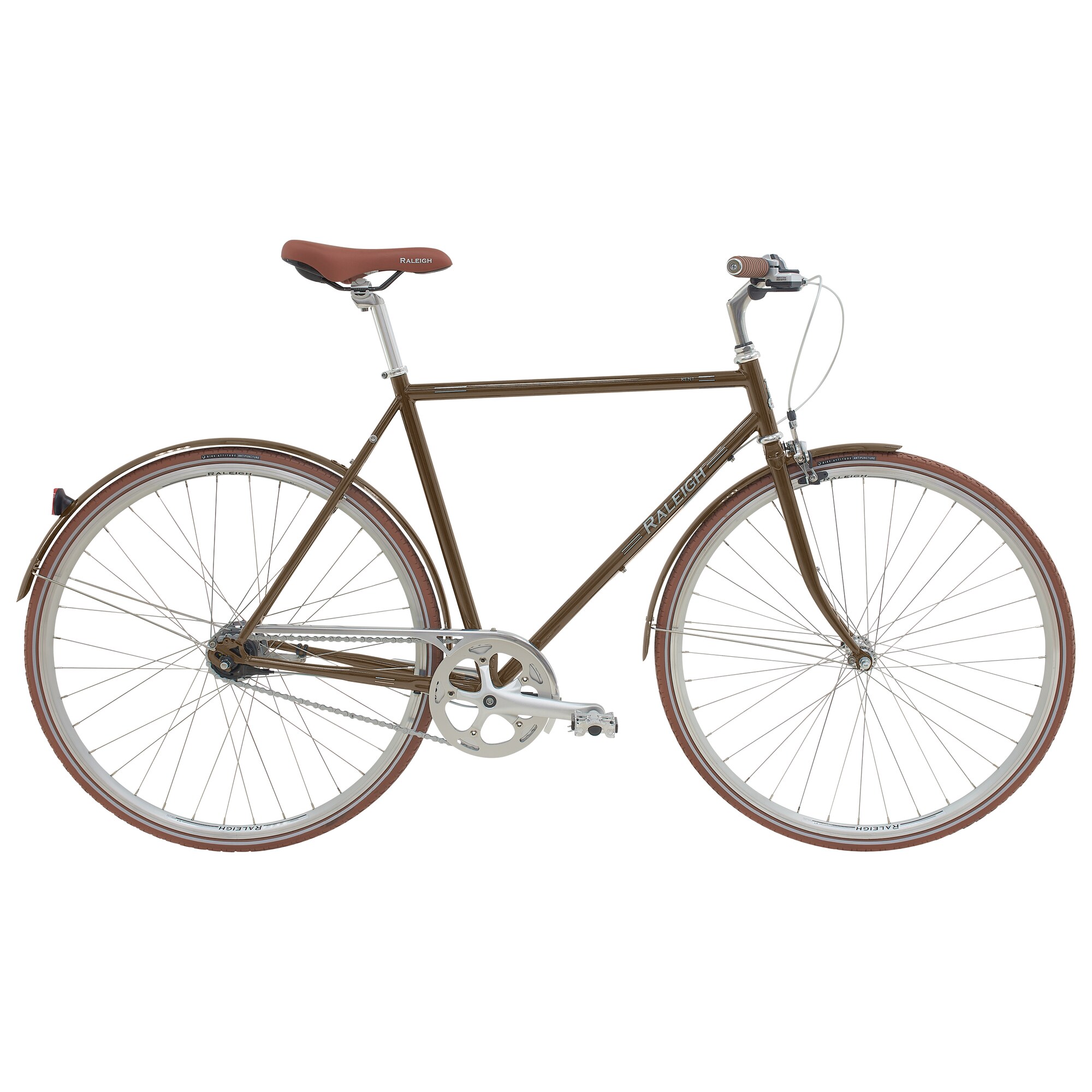 Raleigh Kent Herre 56 cm – 7 Gear Nexus – Fodbremse – Blank Kobber