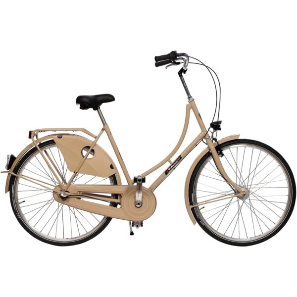 København Damecykel 3 Gear dynamolys for/bag Cappuccino