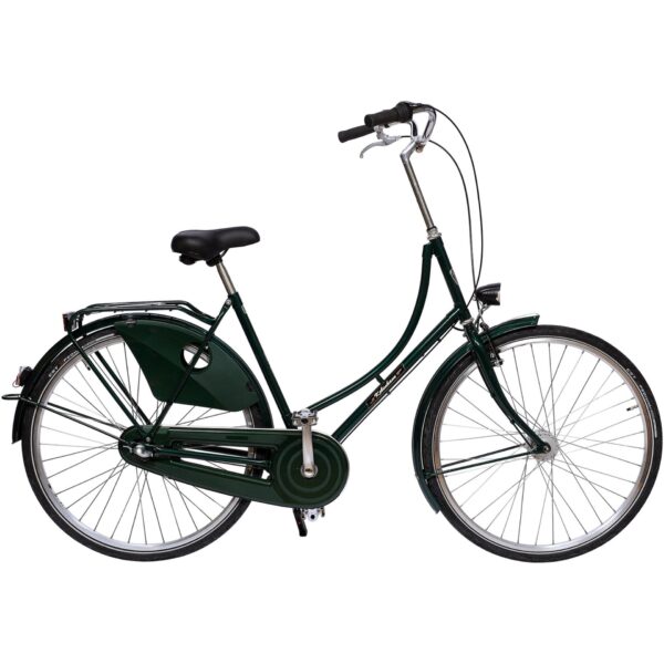 København Damecykel 3 Gear dynamolys for/bag Mørk Grøn