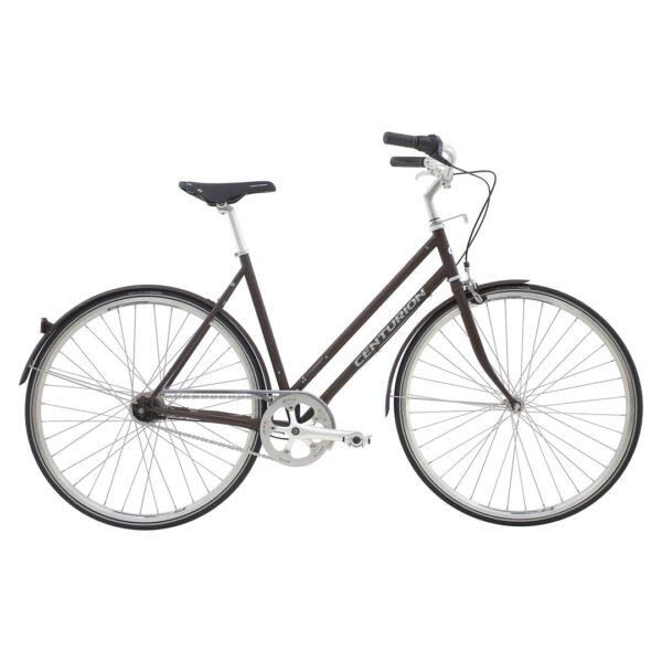 Centurion Hydrogen Dame 7 Gear. Mat mørkebrun inkl. kurv