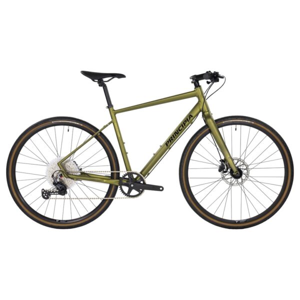 Principia Gravel H20 Unisex 12 Gear Shimano Deore mat grøn