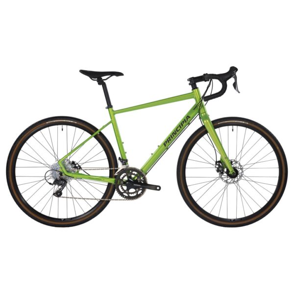 Principia Gravel 10 16 Gear Claris mek. disc blank grøn