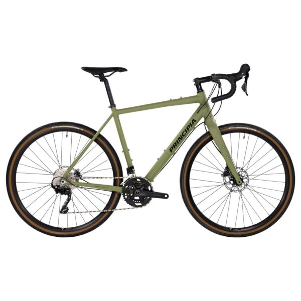 Principia Gravel 30 Unisex 20 Gear Shimano GRX400 mat grøn