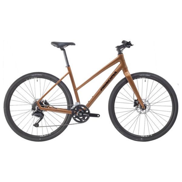 Principia Gravel H10 Dame 2x9sp mat lys kobber