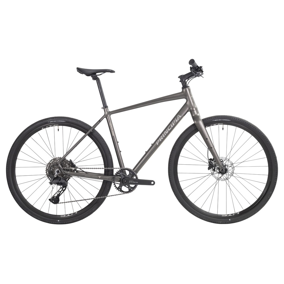 Principia Gravel H20 Herre 1x11sp mat mørk grafit