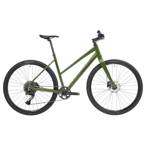Principia Gravel H20 Dame 1x11sp mat grøn