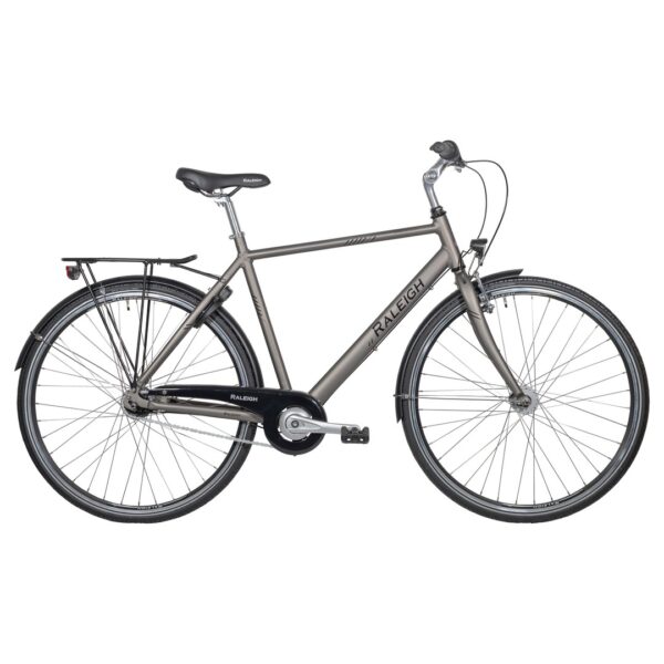 Raleigh Sprite Alu Herre 7 Gear Mat mørk Grå