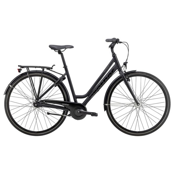 Winther Black Winther 1 Dame 7 Gear Shimano Nexus sandblæst sort