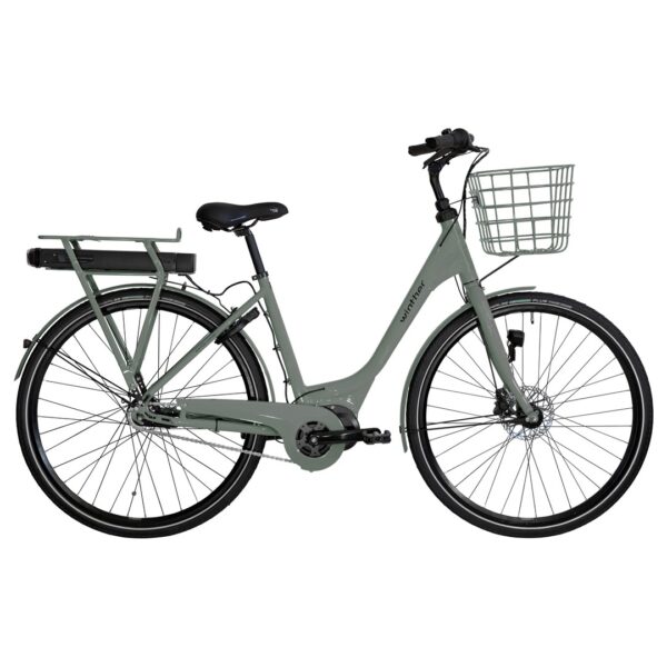 Winther Superbe 2 Dame 7 Gear Shimano Nexus grågrøn