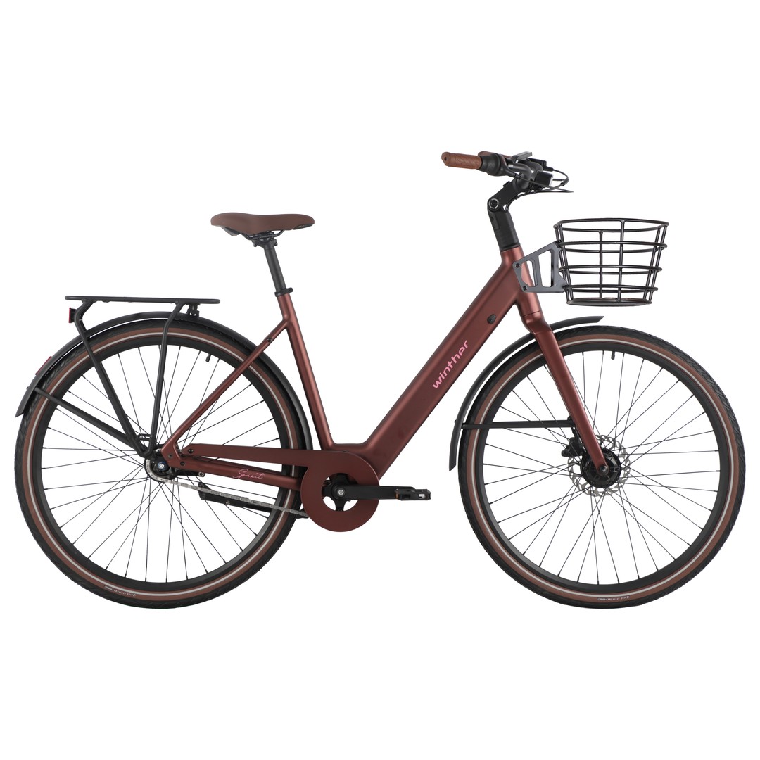 Winther Spirit Unisex 7 Gear mat bordeaux inkl. batt.
