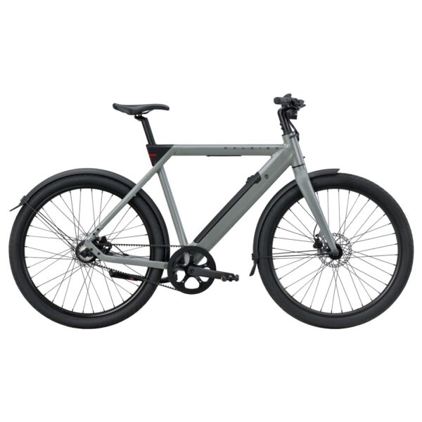 Raleigh One 1 Gear remtræk Blank sage grey inkl. Batteri