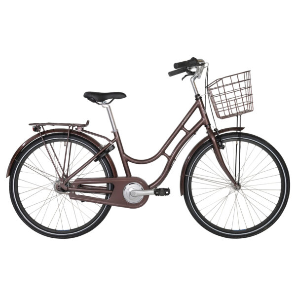 MBK Basic Urban+ Pige 7 Gear Shimano Nexus blank lilla