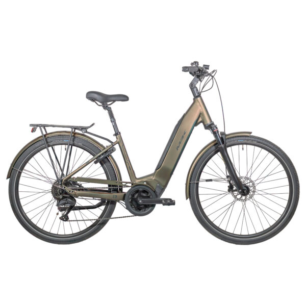 MBK Nobly 1 Dame 8 Gear Cues mat mørk kobber