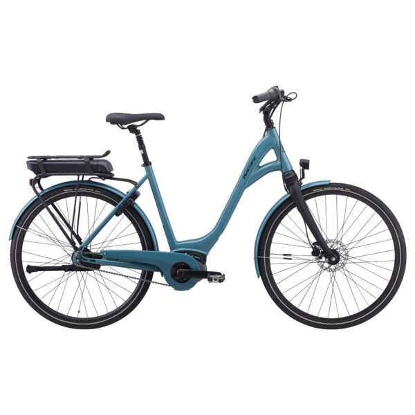 MBK Superbe 4 Dame 7 Gear Shimano Nexus blank blå incl. 400w