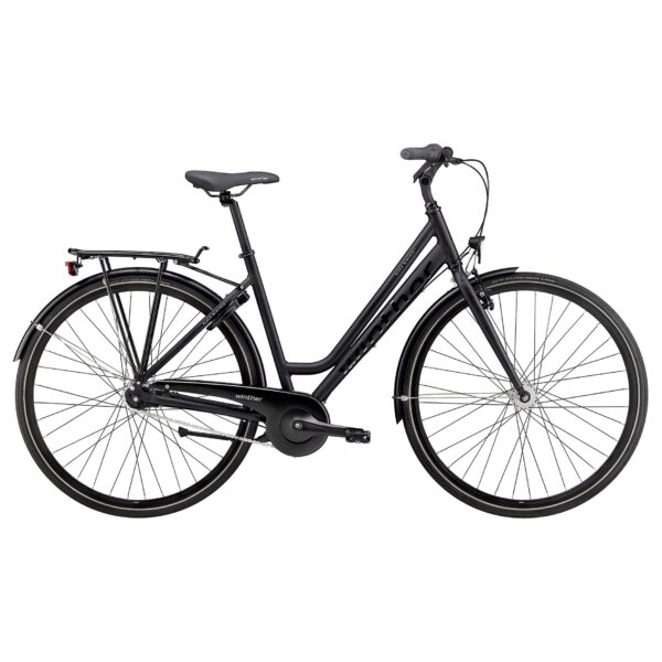 Winther Black Winther 1 Dame 7 Gear Shimano Nexus sandblæst sort