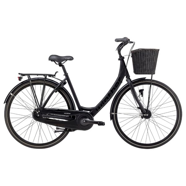 Winther Black Winther 4 Dame 7 Gear Shimano Nexus sandblæst sort