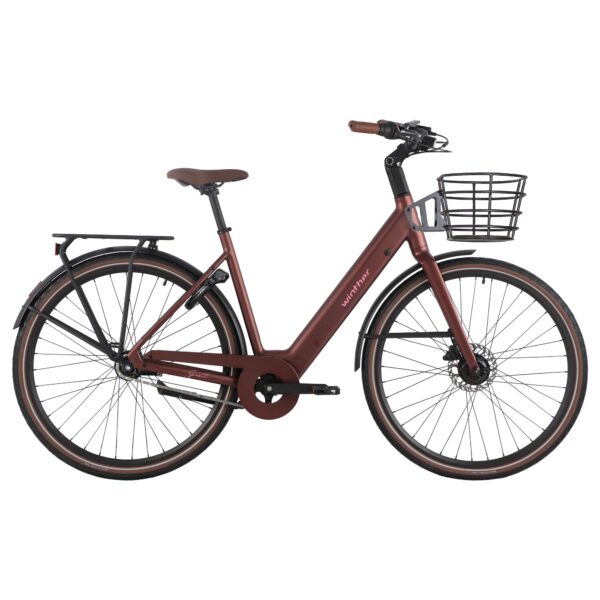 Winther Spirit Unisex 7 Gear mat bordeaux inkl. batt.