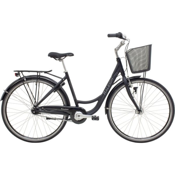 Raleigh Shopping Society Dame 56 cm 7 gear mat sort
