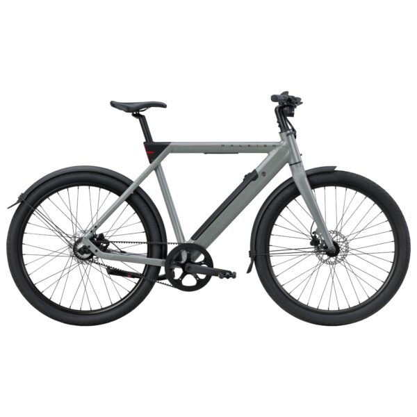 Raleigh One Unisex Elcykel 1 Gear Remtræk Blank Salviegrå