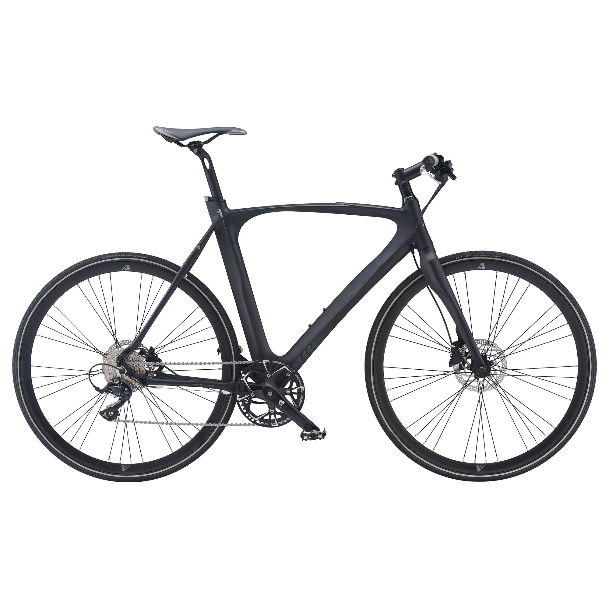 Avenue Airbase Herre 9 gear Sora mat sort