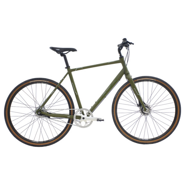 MBK Octane Gravel Urban Herre 7 Gear Mat Grøn