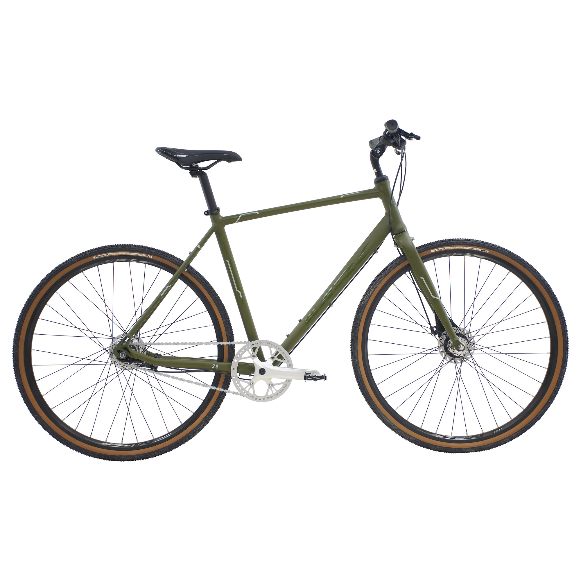 MBK Octane Gravel Urban Herre 7 Gear Mat Grøn