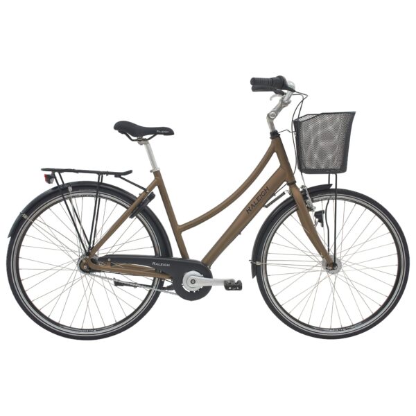 Raleigh City Classic Dame 7 Gear Mat Brun