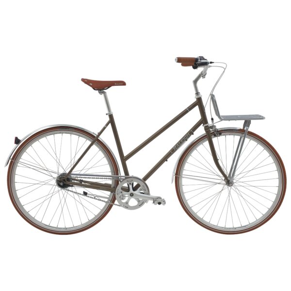 Raleigh Yate Cargo Dame 7 Gear Mat Lilla