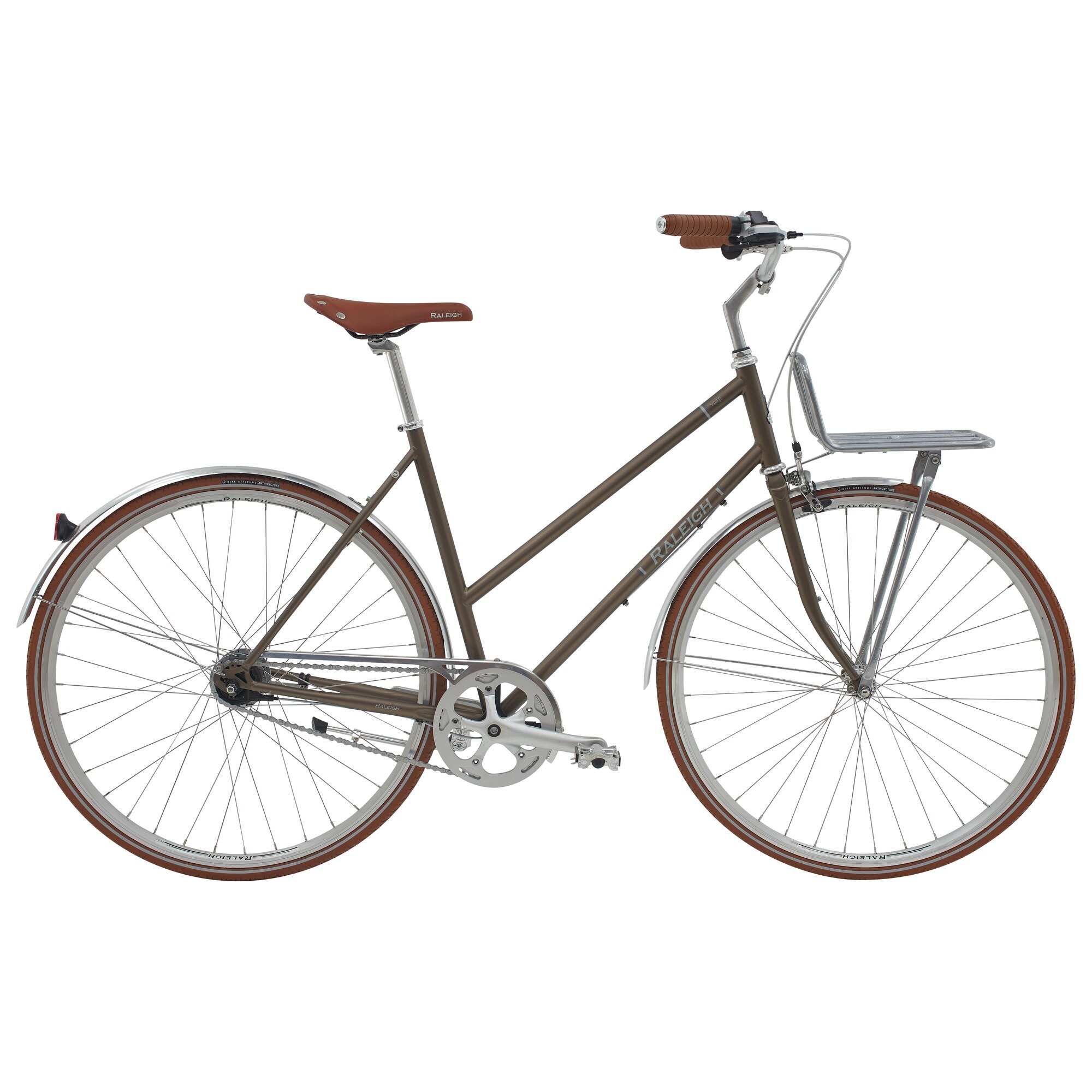 Raleigh Yate Cargo Dame 7 Gear Mat Lilla