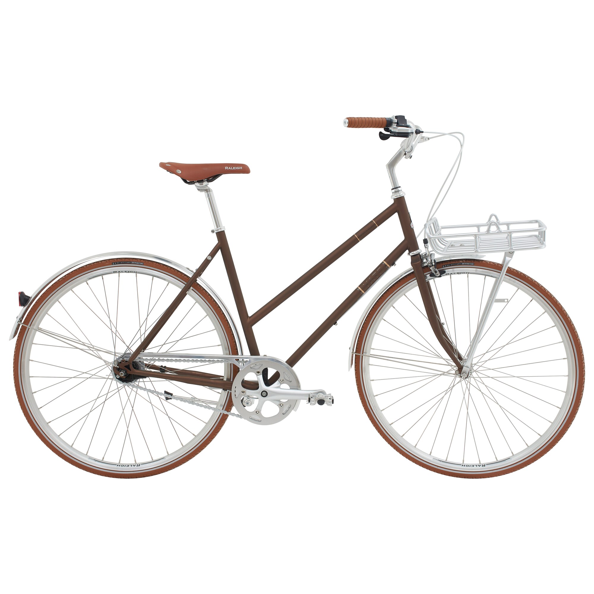 Raleigh Yate Cargo Dame 7 Gear Mat Lys Kobber