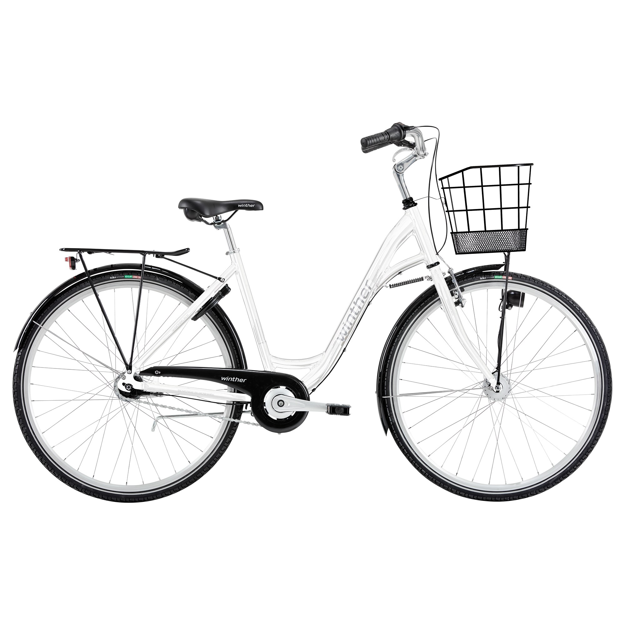 Winther Shopping Alu Dame 7 Gear Hvid