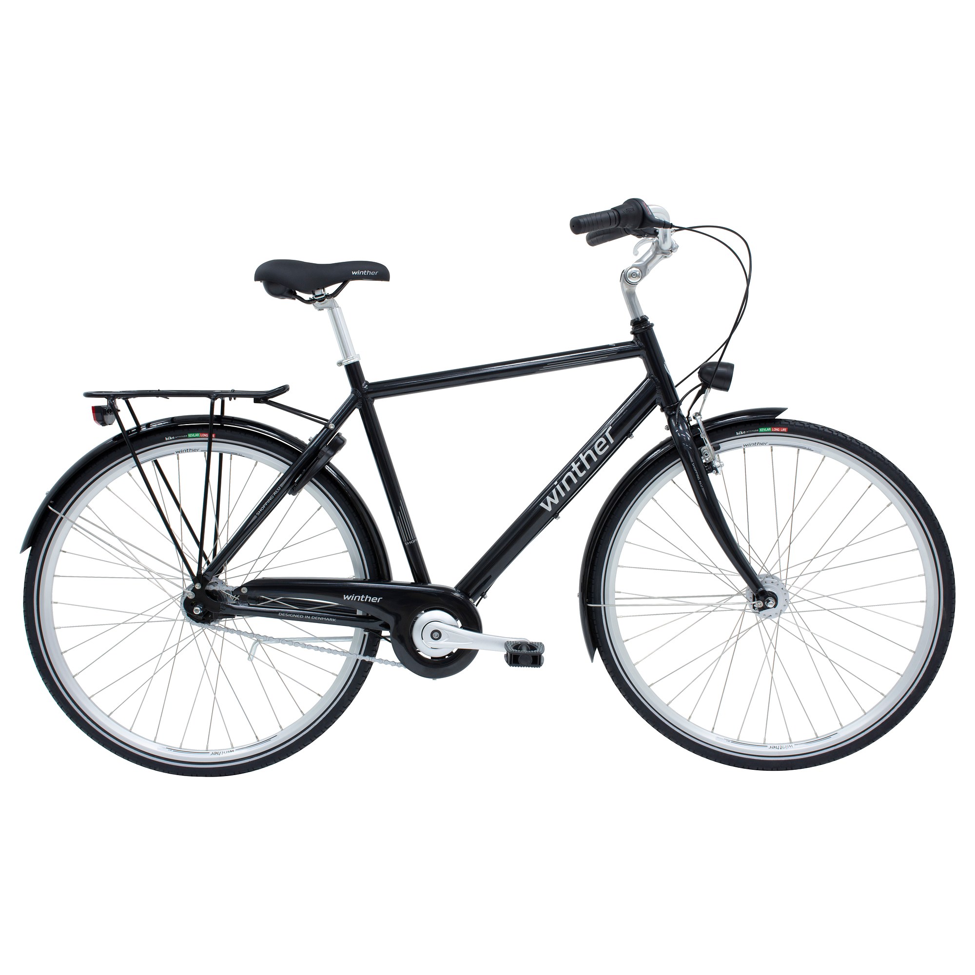 Winther Shopping Alu Herre 7 Gear Sort